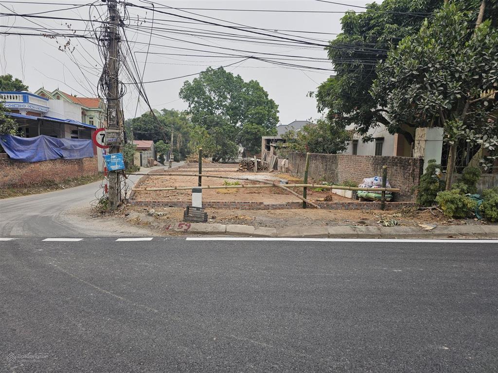 Bán lô góc 2 mặt tiền đường đền gióng kinh doanh sầm uất