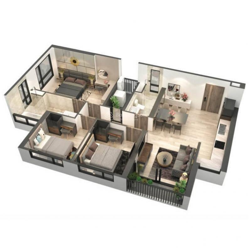 Nhỉnh 5 tỷ sở hữu căn 3 ngủ skyoasis view đảo giá cực tốt .