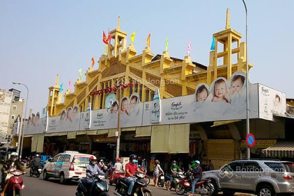 Siêu vị trí mt ngay chợ tân định, quận 1 dt 5x22m, 4 tầng, giá chỉ 36 tỷ