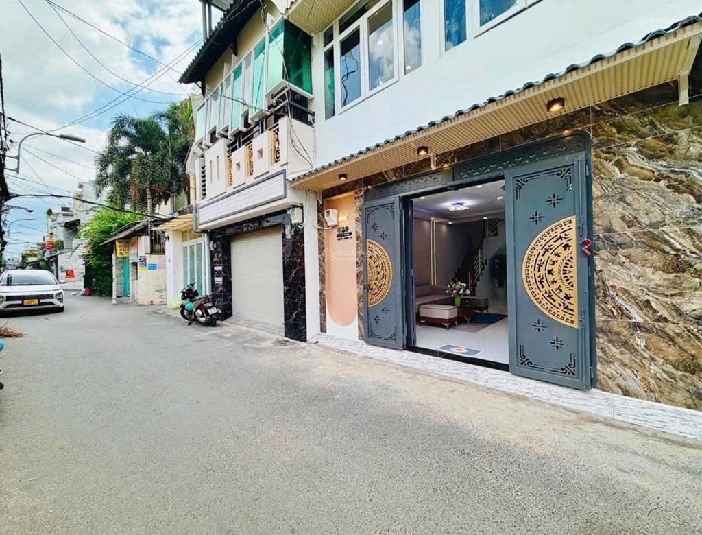 Mặt tiền kinh doanh hẻm thông đường số 8 giáp lê văn thọ gò vấp 43m2 ngang 4,8m ô tô vào nhà