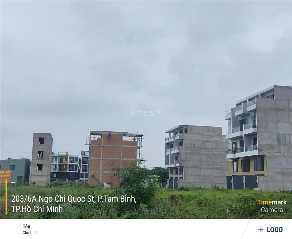 Bán đất tại đường ngô chí quốc, 3,05 tỷ, 52m2, mặt tiền 4,1m, pháp lý đầy đủ
