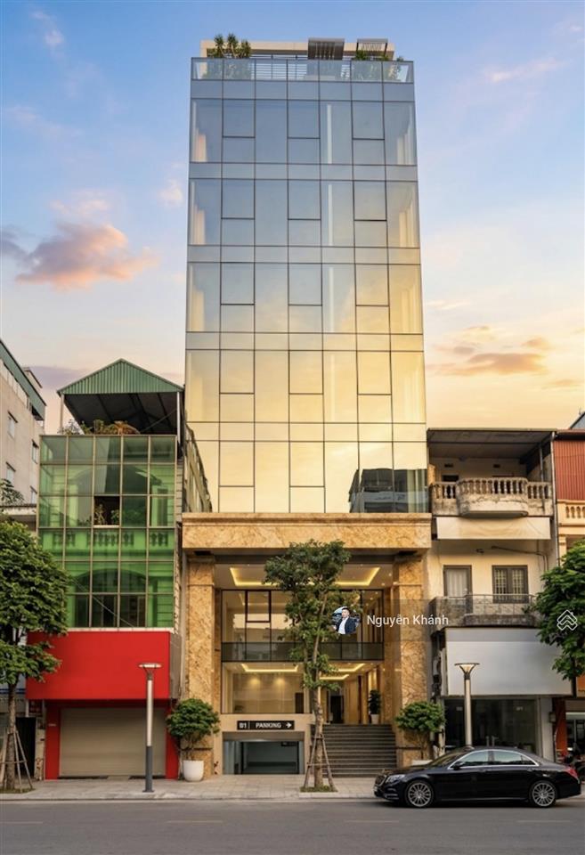 Bán building mặt phố hoàng ngân 89m2 9 tầng thang máy giá trị khai thác cao giá chỉ 4x tỷ
