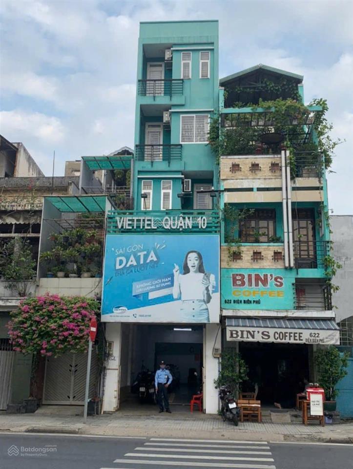 Cần bán nhà mặt tiền thương hiệu điện biên phủ, quận 10 cũdt 4.05x18.3m5 tầnggiá 24.5 tỷ