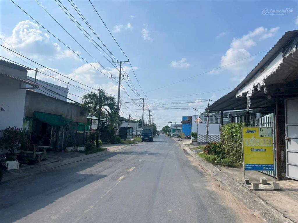 Cần bán đất mặt tiền đường cộng đồng lộc trung, mỹ lộc, cần giuộc, giá 750 triệu / dt 158m2 thổ cư