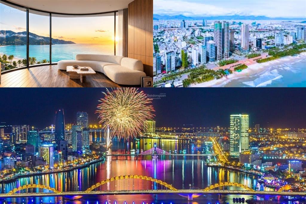 Hot đây là căn góc 1pn + 1 tầng 28 view cực đẹp view kép biển pháo hoa & toàn cảnh đà nẵng