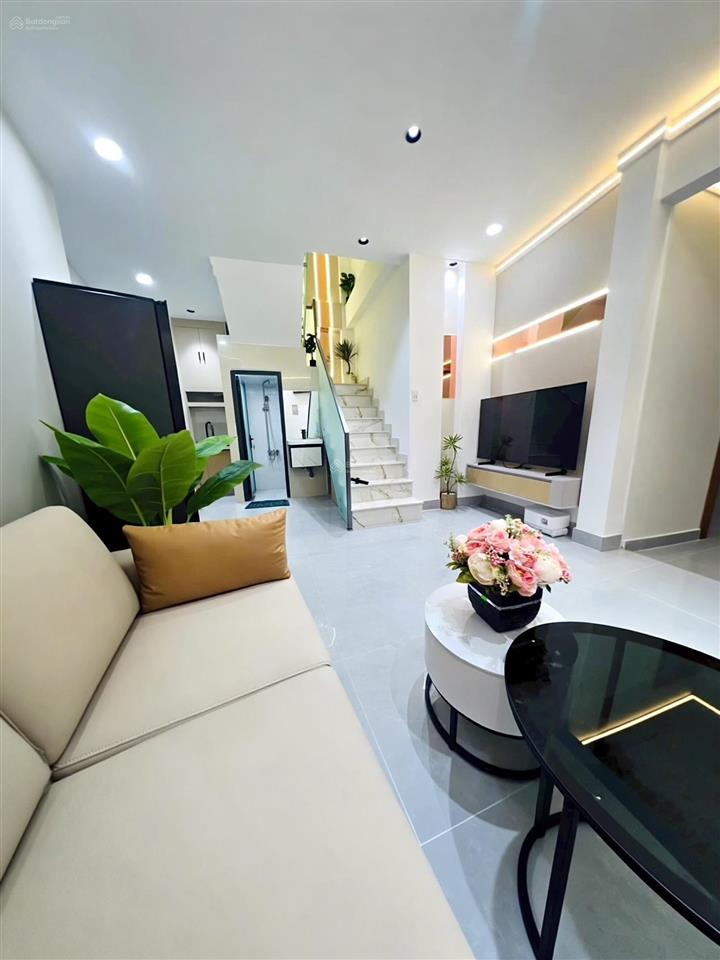 Phan văn trị nguyễn văn nghi | gò vấp | 46m2 3 tầng xây mới | hẻm xe hơi | 3,99 tỷ