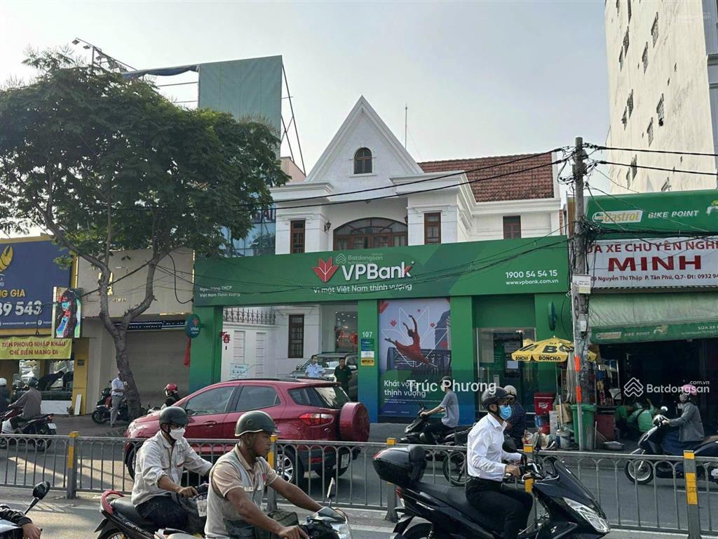 Bán nhà 2 mặt tiền nguyễn thị thập quận 7, 319m2(12x30m)nh 16m, 2 tầng ctxd hầm + 7 tầng, 80 tỷ