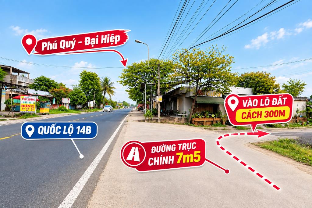 🚨 ĐẤT TRỤC CHÍNH ĐẠI HIỆP – CHỈ 7XX TRIỆU, ĐỪNG VỘI LƯỚT !