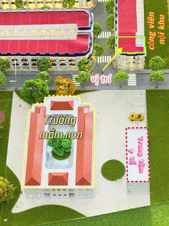 Bán nhanh 2 lô mặt tiền đối diện trường mầm non và trung tâm y tế chỉ 1ty479