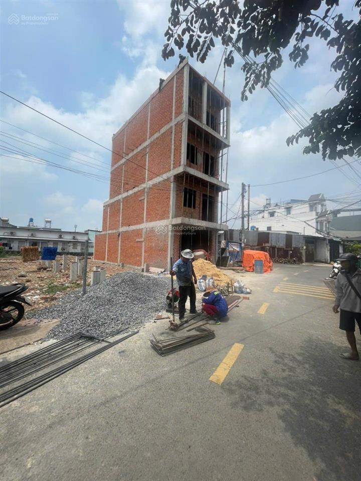 Bán đất mặt tiền đường nhựa 12m tặng móng 4 tấm có sẵn 5x20m 3,75 tỷ
