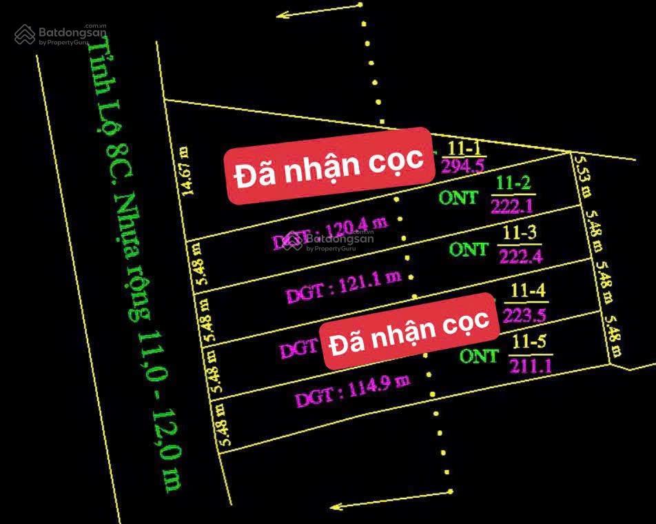 Mặt tiền tỉnh lộ 8c, khánh hòa, giá cực tốt