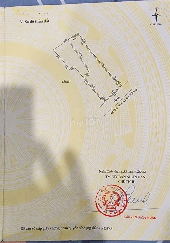 Cần bán 201m đất đường Trưng Nữ Vương, Hải Châu đang cho thuê gần chợ