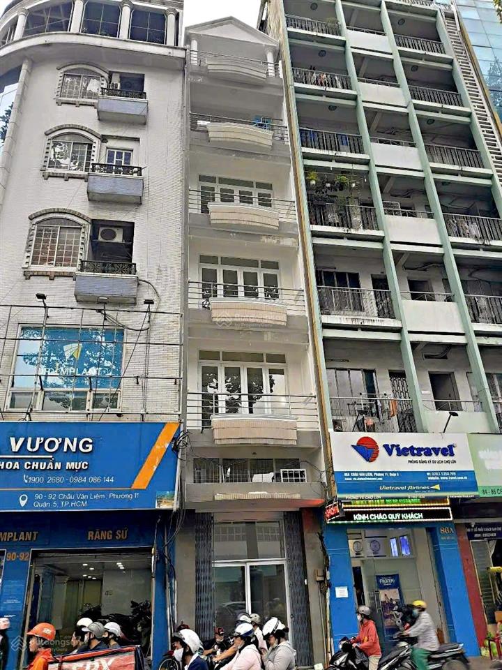 Tòa nhà hiếm có khu kinh doanh đồ điện tử đường nhật tảo, quận 10, dt 7x12, kc 5 lầu, giá 21 tỷ