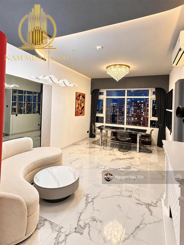 Nam minh land bán căn hộ saigon pearl 2 phòng ngủ 90m2 nội thất đầy đủ, tầng cao, view sông sg