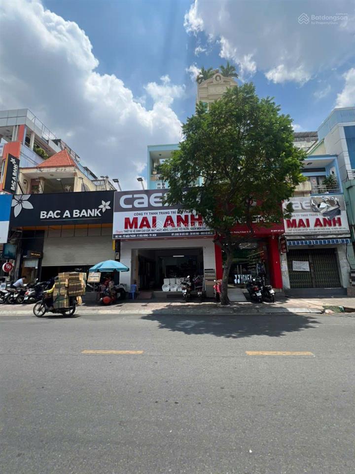Siêu rẻ rẻ hơn thị trường 30%, chủ cần bán gấp nhà mặt tiền tô hiến thành, dt 5x22m chỉ 32.5 tỷ