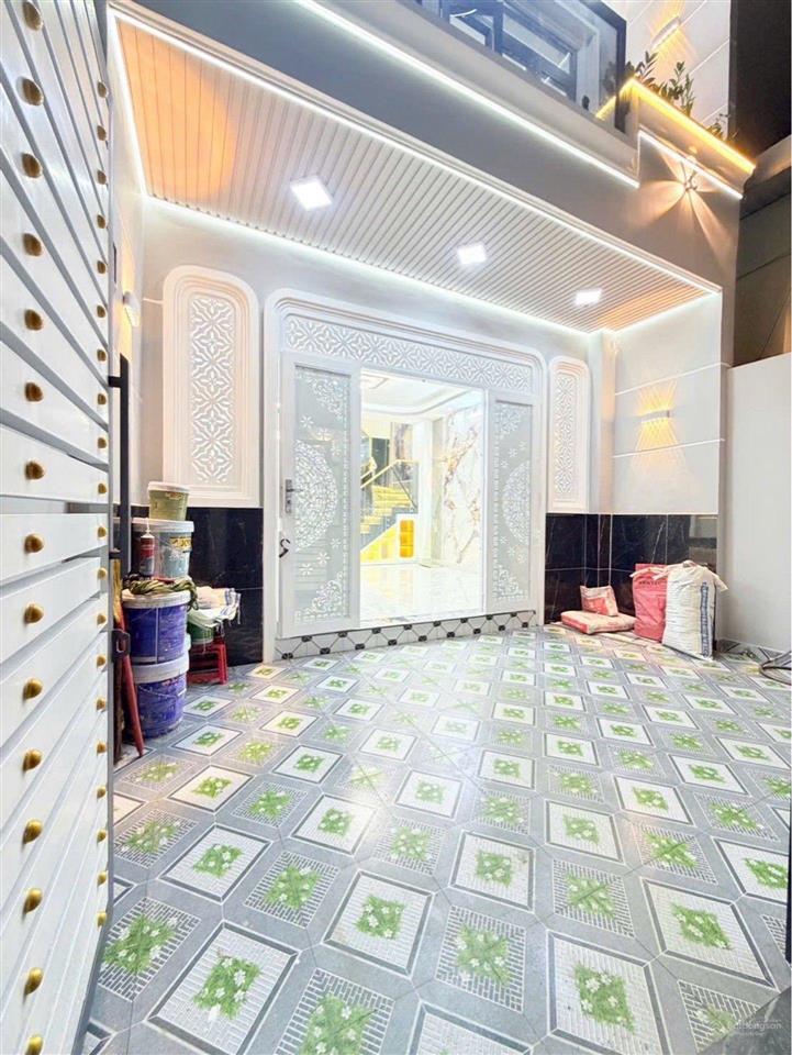 Nhà mới full nội thất ngang 5m phòng ngủ tầng trệt gần cầu phú xuân 5,9 tỷ tl