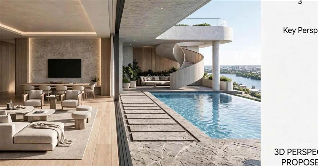 Tuyệt phẩm 1 trong 8 căn cho toàn dự án penthouse palm river tinh tuyển riêng tư rộng từ 290m2