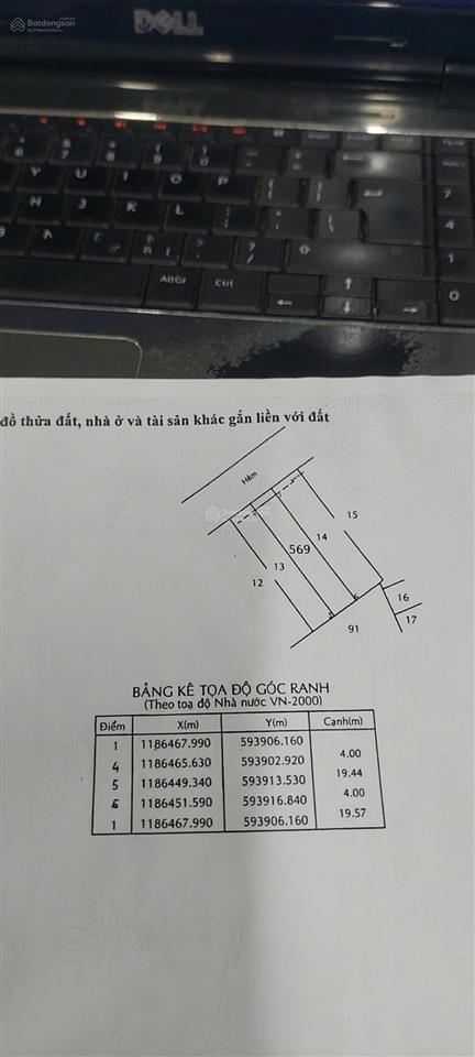 Lô đất sát khu nam hv lê cơ, c, q.bình tân 80m2, lvcc ,xây mới 5 tầng 0773 587 ***.