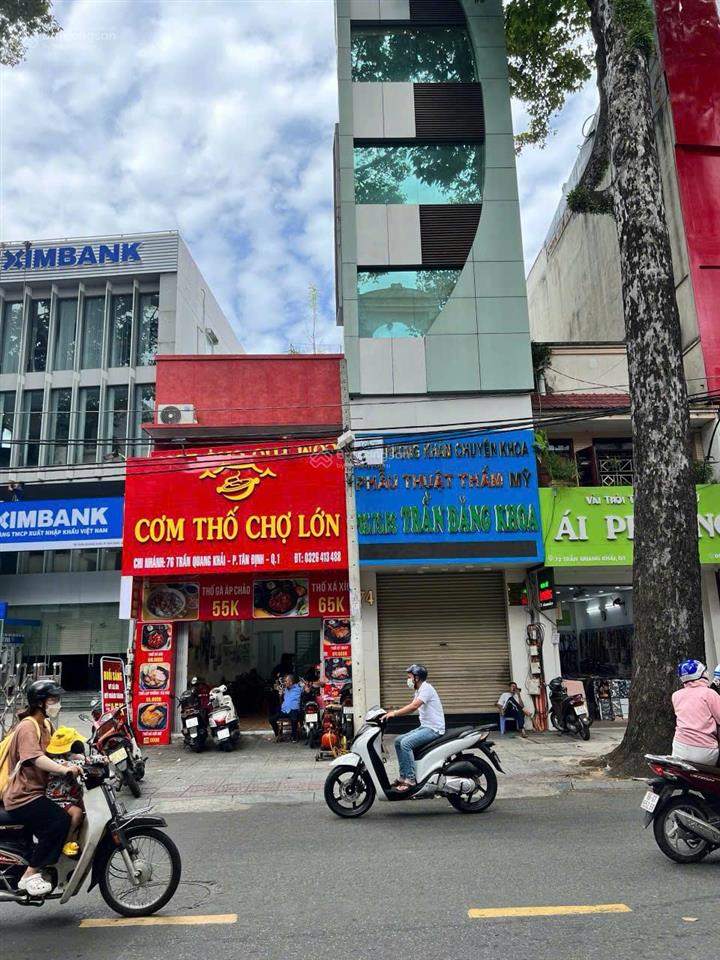 Tòa nhà siêu khan hiếm mặt tiền trần quang khải 7 tầng hđt 3.000$/th giá 35 tỷ giảm về 32,5 tỷ