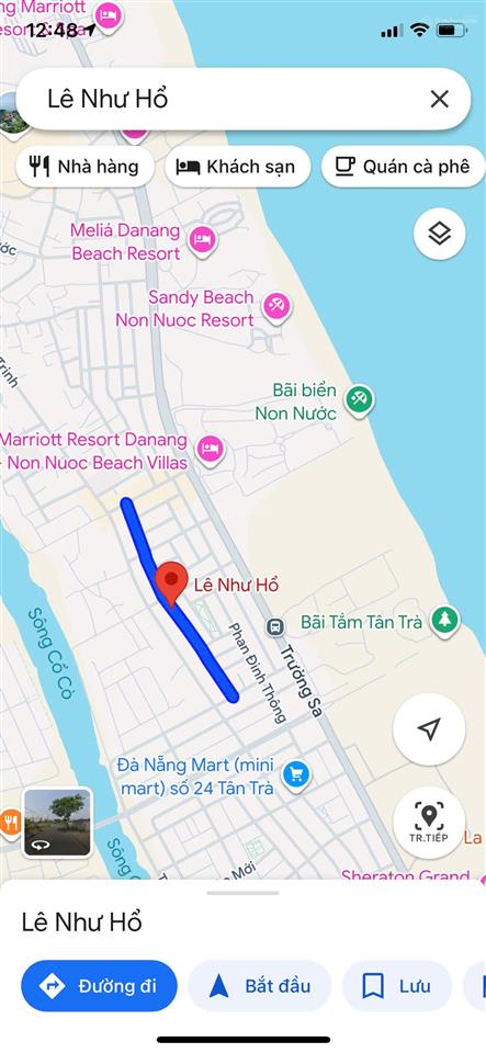 Bán đất biển đông hải (ngang 7m) mặt tiền đường lê như hổ, giá chỉ 6 tỷ tl