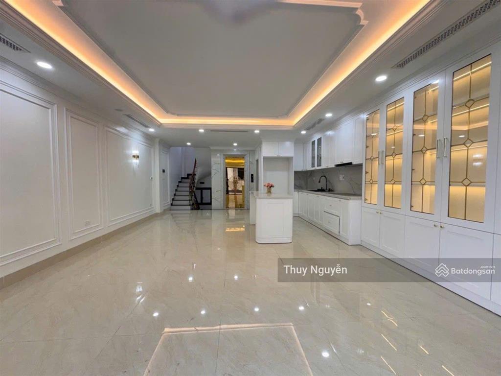 Bán nhà khu phân lô vip tam trinh 90m2 xây 7 tầng lô góc 3 thoáng thang máy ô tô tránh