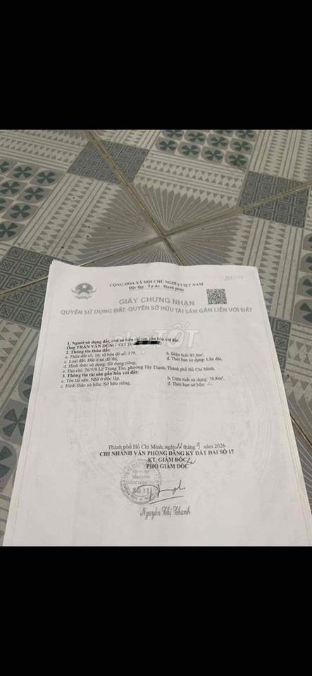 Cần bán nhà chính chủ gấp