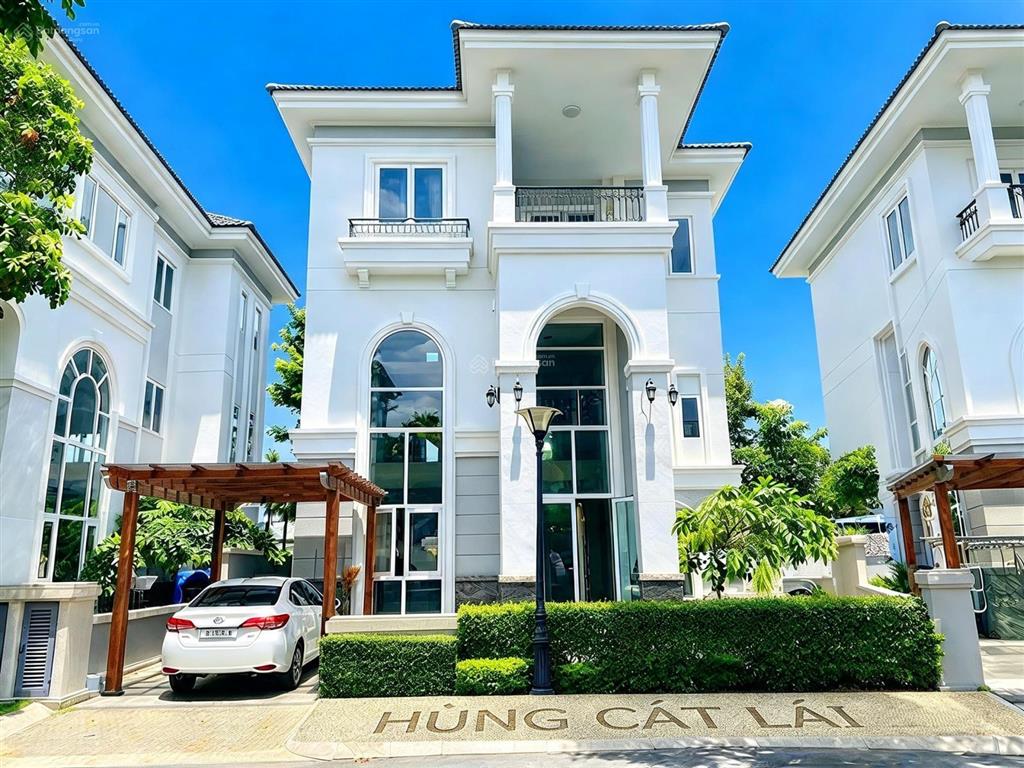 Bán biệt thự đơn lập 5 sao sol villas cát lái dt 342.4m2 1 trệt 1 lửng 2 lầu giá chỉ 42 tỷ