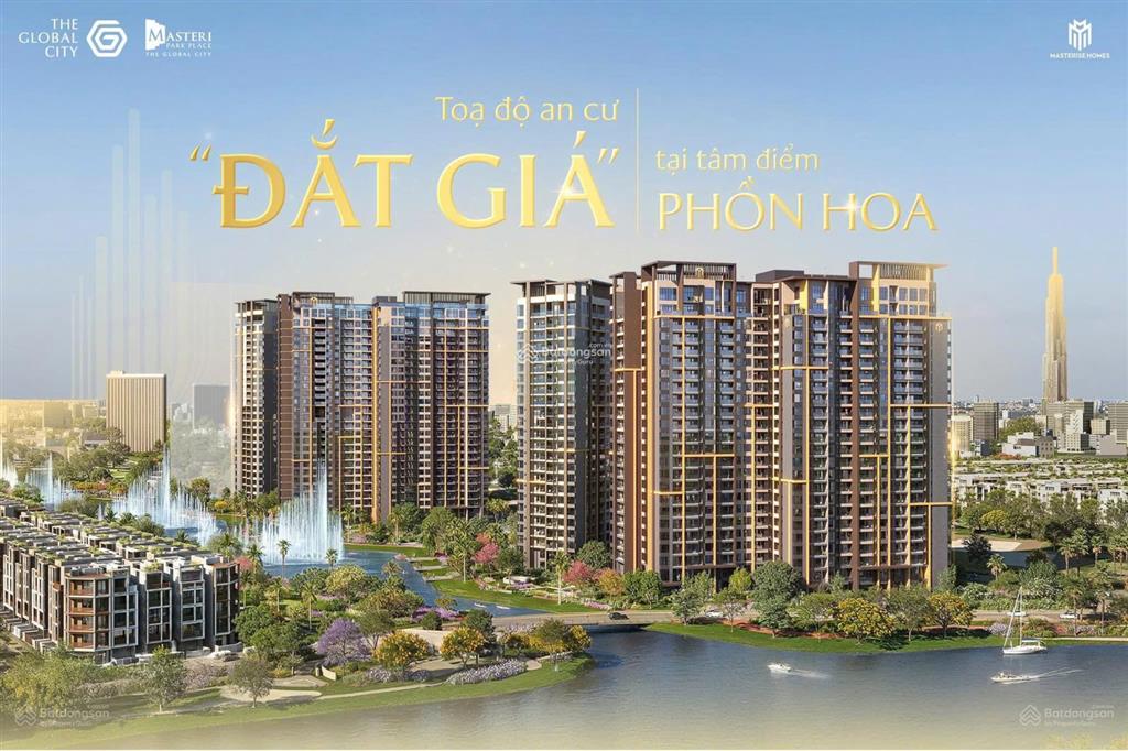 1pn+ view kênh nhạc nước masteri cosmo central 52,8m2 giá tts 6,684 tỷ