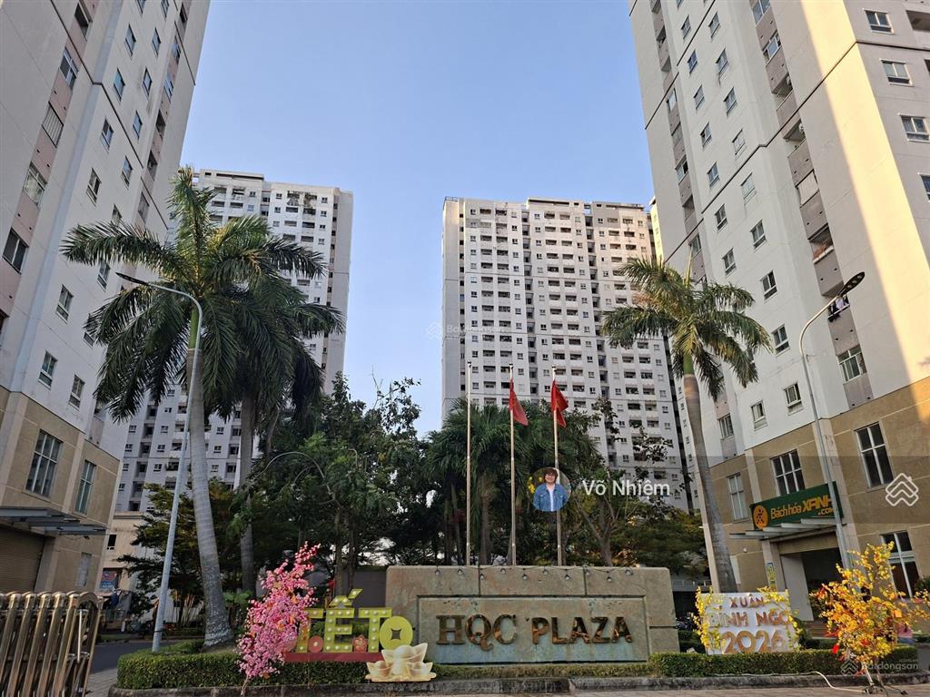Căn hộ 2pn 1,080 tỷ mặt tiền nguyễn văn linh, phường bình đông. cc hqc plaza. tầng 9, nhà đẹp