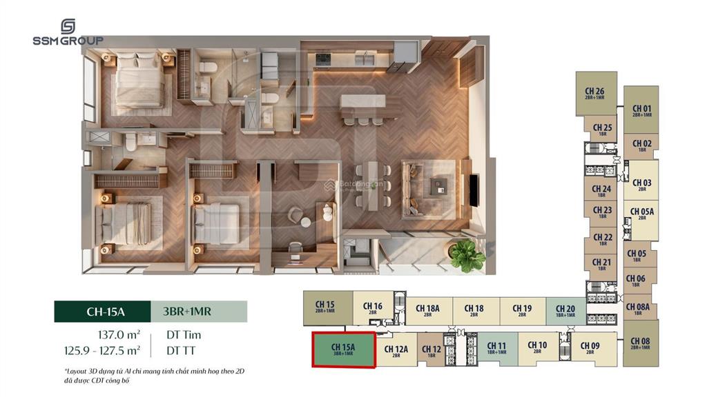 Bán căn góc 4 ngủ tại hanoi seasons garden (masterise cao xà lá), 4pn, 21.6tỷ. 0987 485 ***.