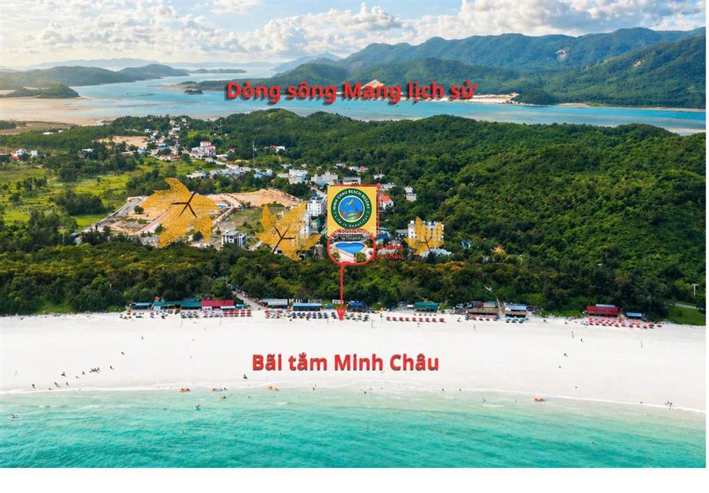 Bán đất mặt đường xuyên đảo minh châu quan lạn vị trí đắc địa view biển