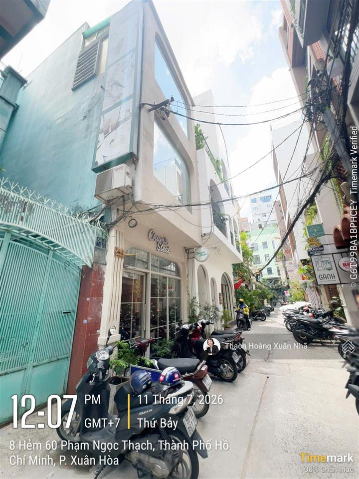 Khu sang trọng q3, đường phạm ngọc thạch, p6 dt 4m x 16,4m 3 tầng có hđt 50tr/th chỉ 24,5 tỷ
