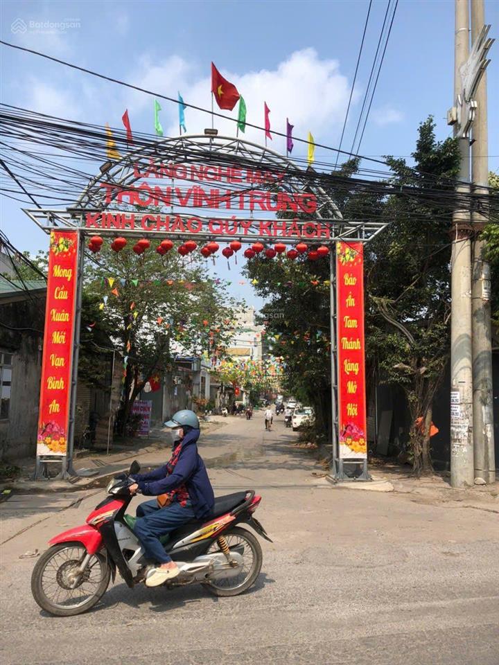 Bán đất vĩnh trung ngọc hồi ô tô tải đỗ cửa giá chỉ 1.5 tỷ