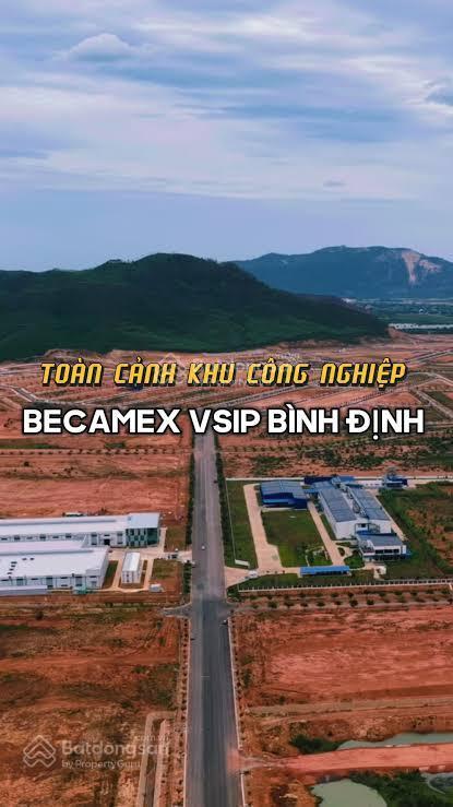 Cần bán 6.800m 145m đất mặt tiền long vân long mỹ becamex quy nhơn