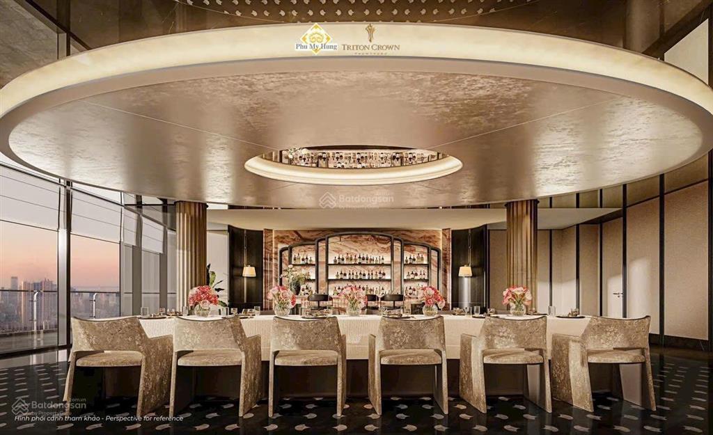 Mở bán đợt 1 triton crown phú mỹ hưng view sông, hồ bán nguyệt giá chỉ từ 13 tỷ