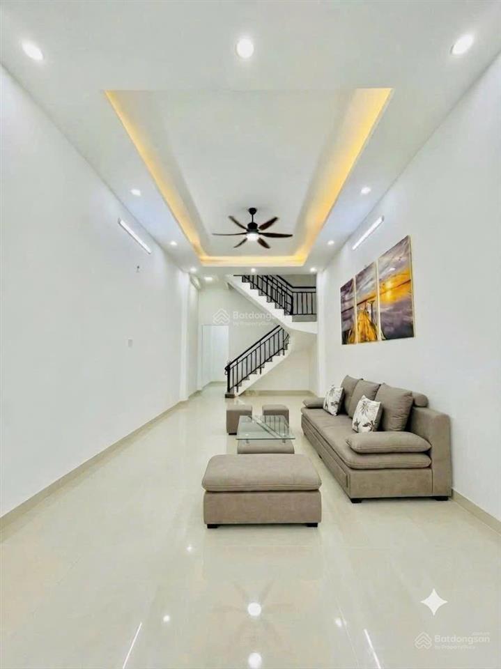 Siêu phẩm hương lộ 2 đường 8m thông 4 x 16.3 (65m2) 2 tầng đúc btct giá 5txx