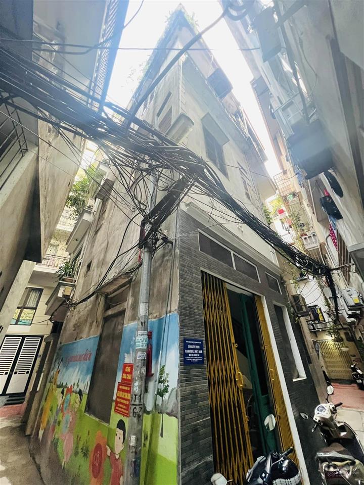 5.7 tỷ, 22m2, 5 tầng lô góc, 3 nhà ra phố, lê thanh nghị bạch mai hbt