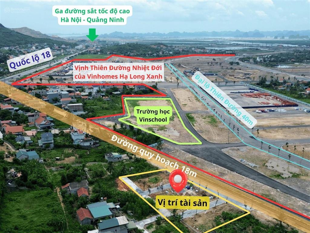 Đất nền giá tốt, thích hợp để ở, cho thuê kinh doanh, lõi trung tâm hạ long xanh
