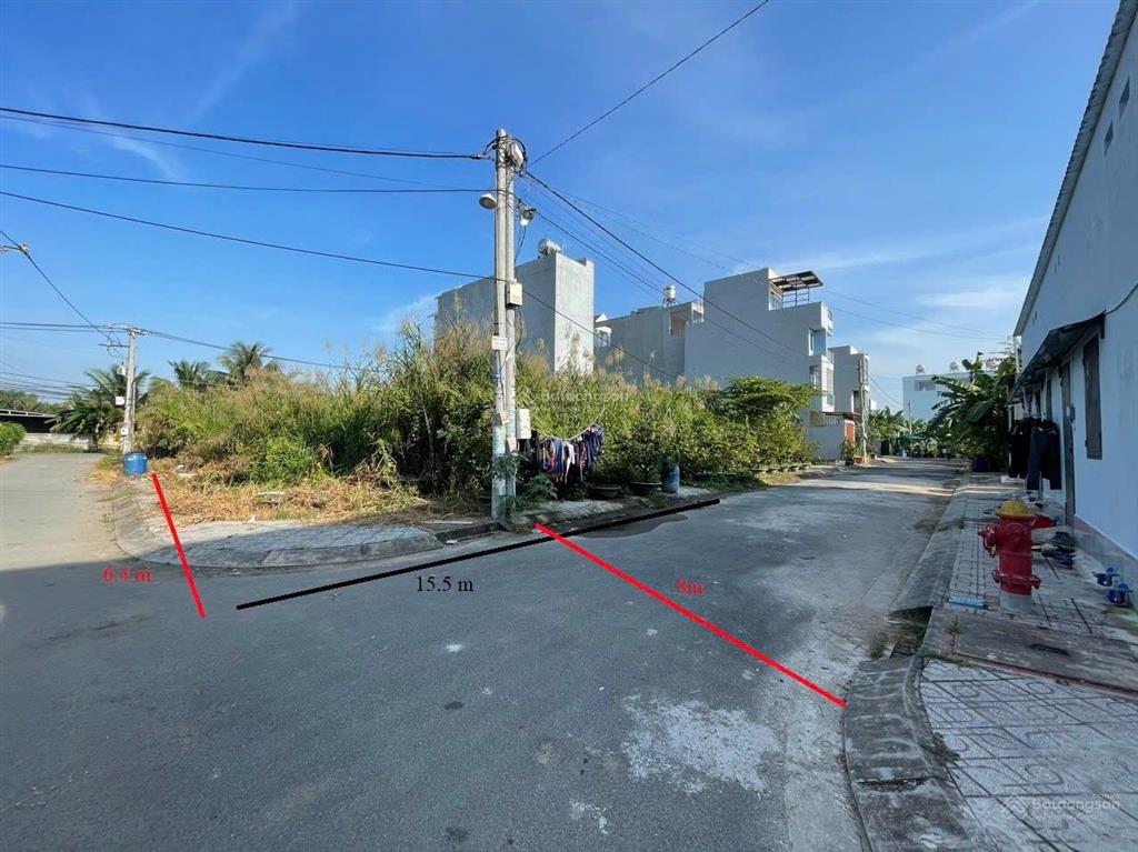 Đất 2 mặt tiền sát kđt đông tăng long, đường số 8, gần vinhome grand park 97.4m² đường 8m