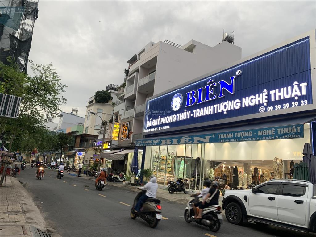 Nhà 5 tầng thang máy kinh doanh & ở đường an bình quận 5. dt 82m2 ngang 7.6m shr chỉ 17.9 tỷ