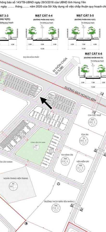 Bán đất đấu giá phú đa mặt đường 20m