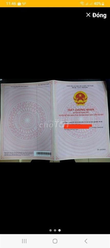 Nguồn về 1 tỷ nhận cầm sổ khu vực Sóc Trăng