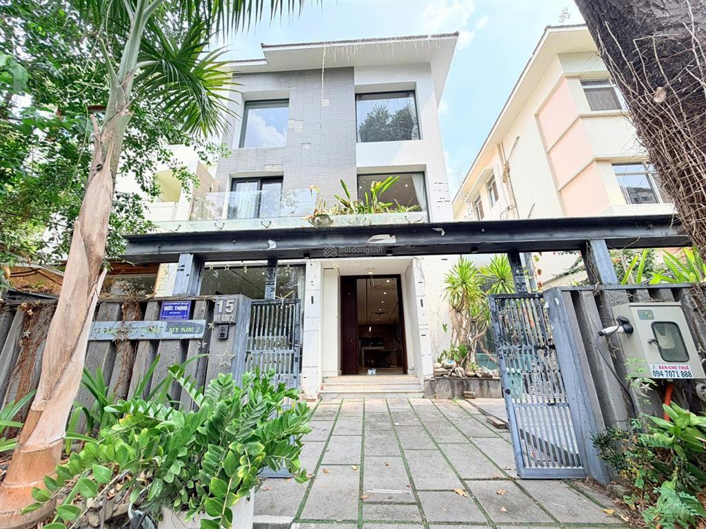 Bán biệt thự song lập phú mỹ hưng khu mỹ kim 2 mặt tiền đặng đức thuật 180,5m2 4pn 78 tỷ