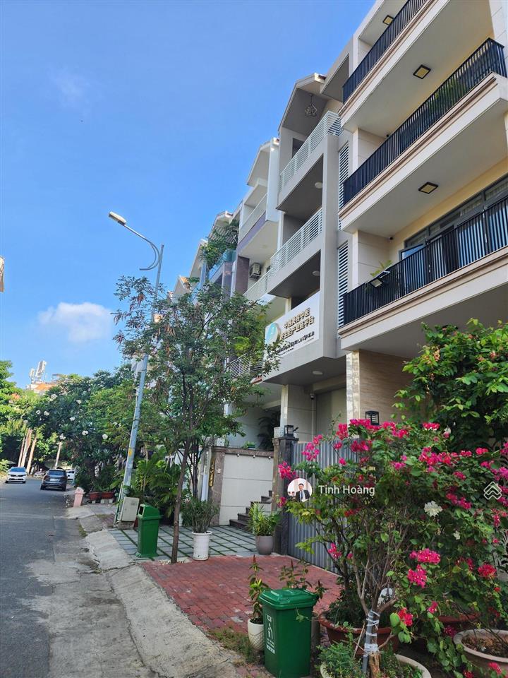 Bán nhà kdc him lam q7 85m², 5x17m có hầm 4 tầng, view công viên ở, văn phòng, chdv cao cấp