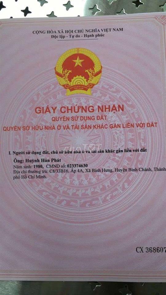 CHÍNH CHỦ CẦN TIỀN BÁN GẤP LÔ ĐẤT