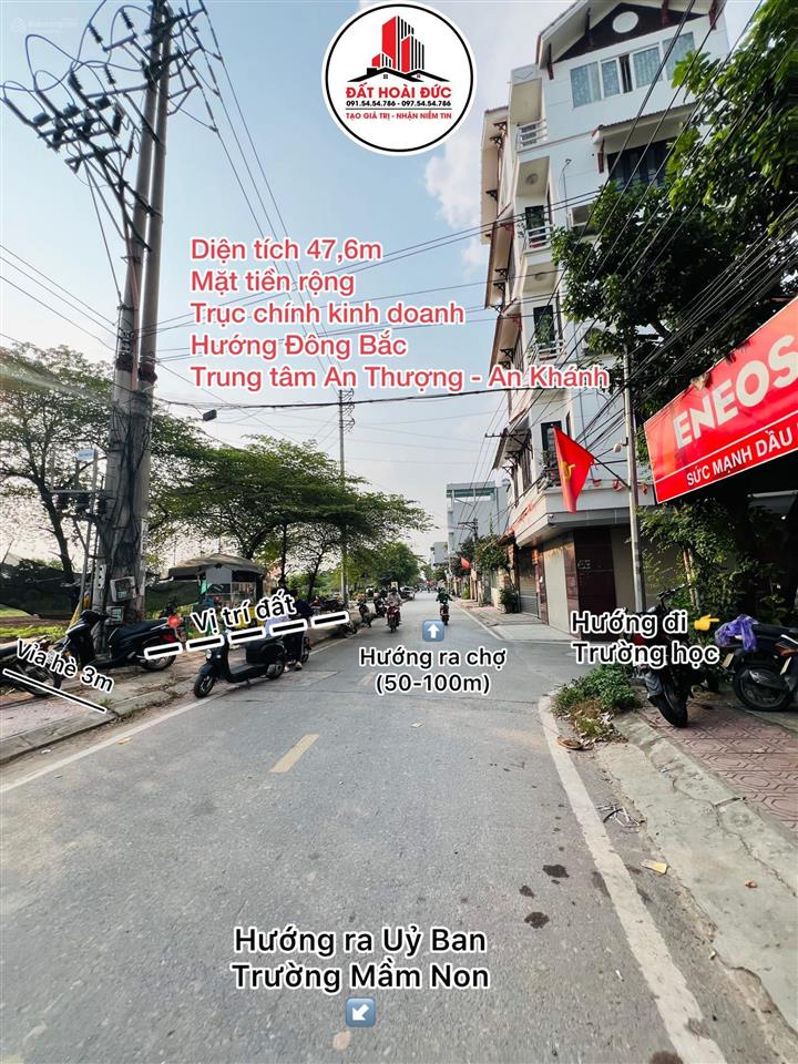 Chính chủ tôi cần bán nhanh 47,6m trục chính an thượng với giá thấp hơn thị trường
