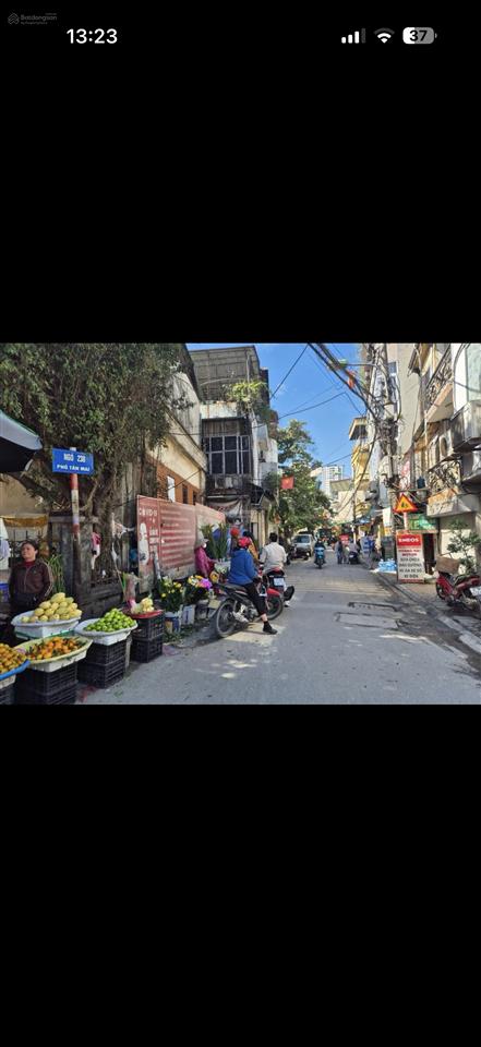 Bán đất tại nhà 2 tầng 80 m mặt tiền 5 m ngõ trước nhà ô tô lùi cửa sđcc quy hoạch ổn định 9,8 ty