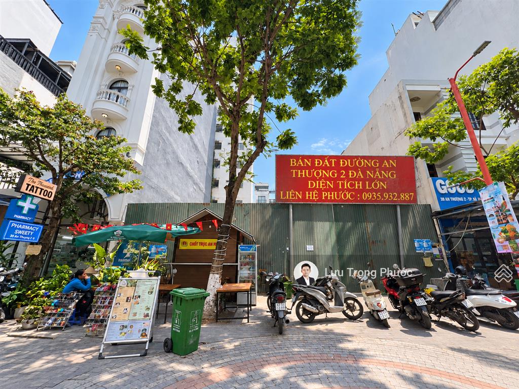 Bán đất mặt tiền đường an thượng 2, đà nẵng, diện tích 270 m2 ngang 15 m