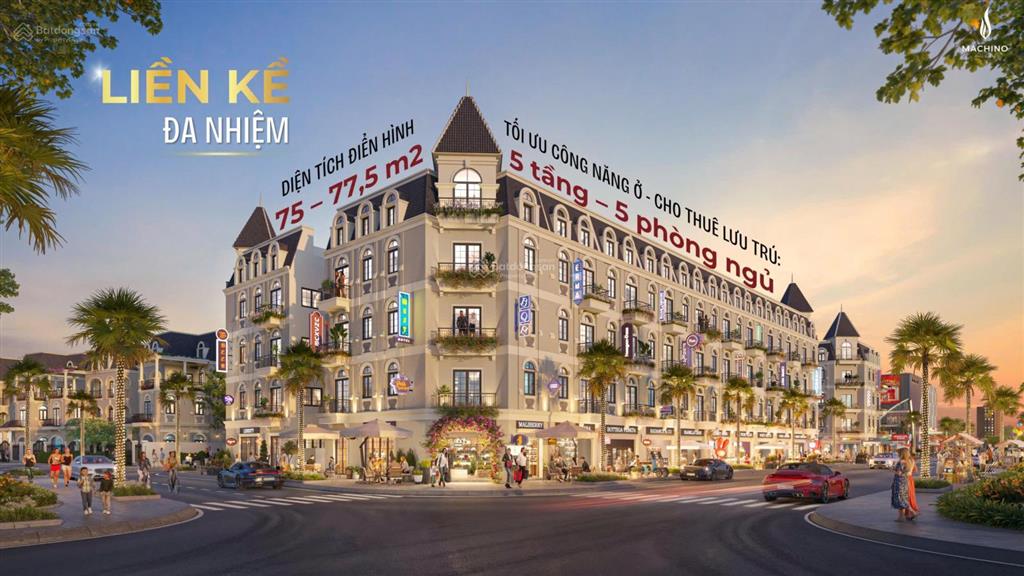 Sở hữu nhà phố 5 tầng tại machino phú xuân, phường thái bình hưng yên chỉ với 3,7 tỉ dt 75m2