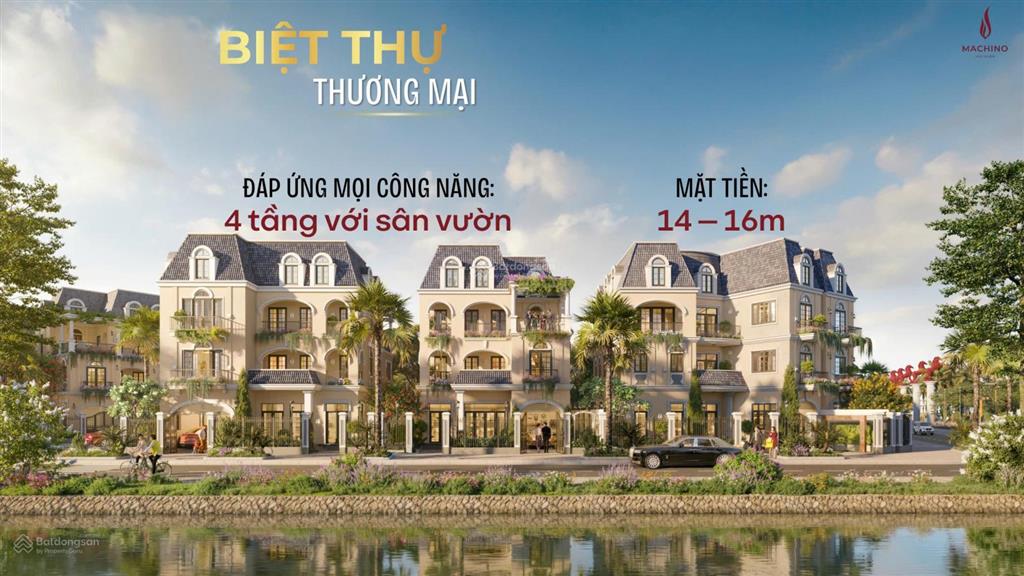 Sở hữu biệt thự 4 tầng tại machino phú xuân thái bình hưng yên chỉ với 13,795 tỉ dt 252m2